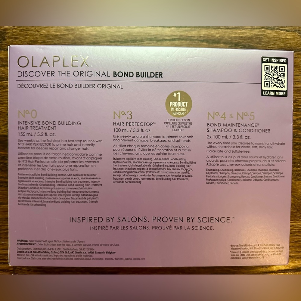 Olaplex Hair Repair Treatment Kit - NIB - Picture 3 of 3